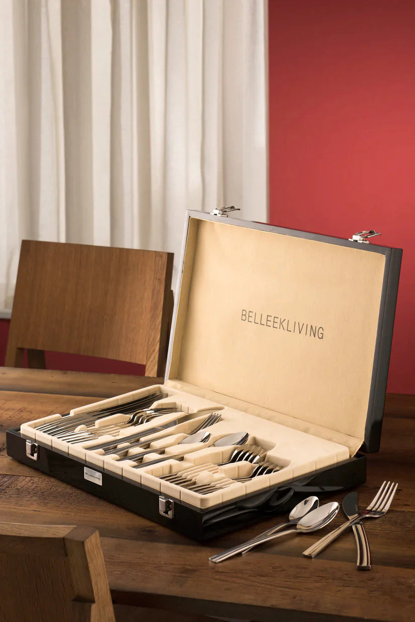 Belleek Living Occasions 24 Piece Cutlery Set for sale