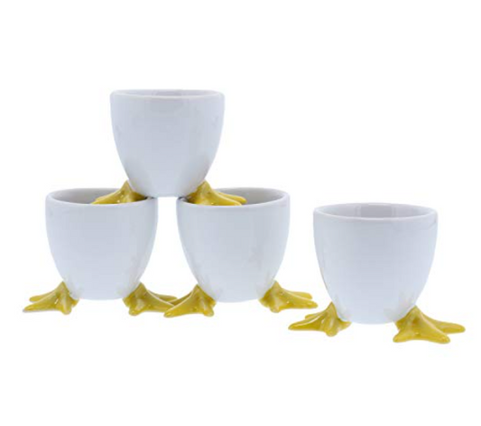 BIA Chicken Foot Egg Cups - Set of 4