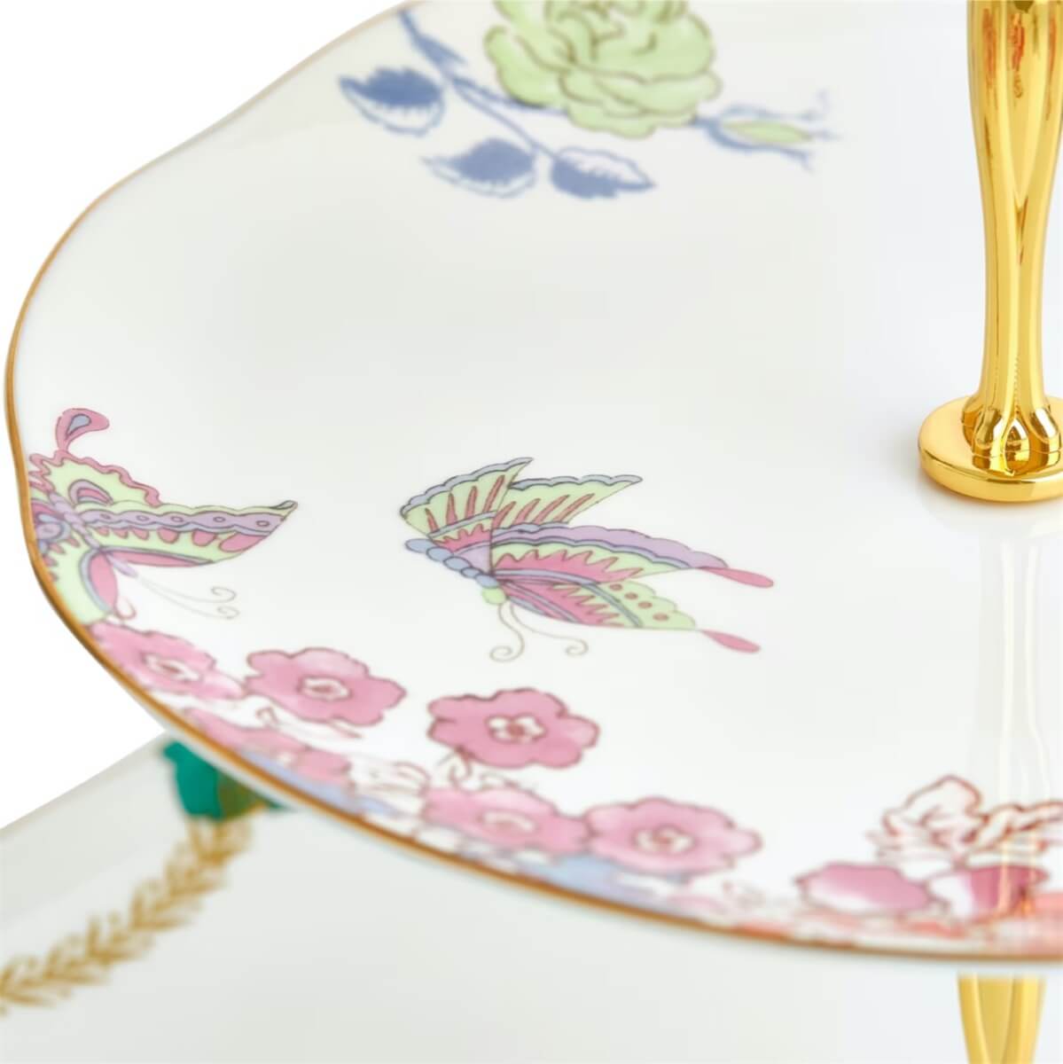 Wedgwood Butterfly Bloom 3 Tier Cake Stand for sale