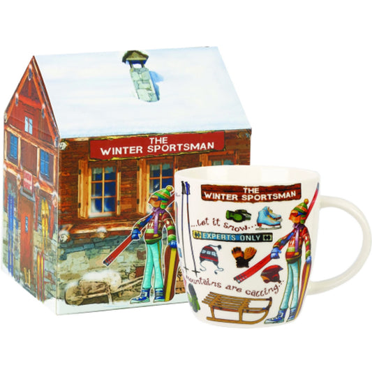 Queens At Your Leisure Collection The Winter Sportsman Mug