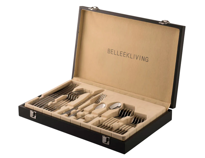 high quality Belleek Living Occasions 24 Piece Cutlery Set
