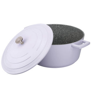 MasterClass Cast Aluminium Casserole Dish 5L Lavender