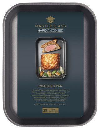 MasterClass Hard Anodised 37cm Roasting Pan