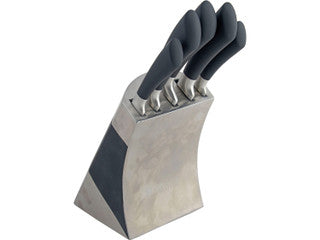 Sabatier Maison Stainless Steel 5 Piece Knife Block