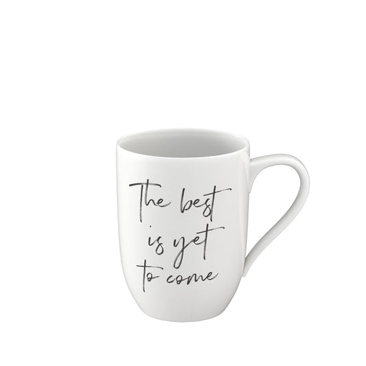 Villeroy & Boch Statement Mug - "The Best Is Yet To Come" 