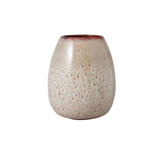 Villeroy & Boch Lave Home Egg-Shaped Vase in Beige