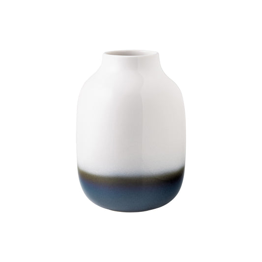 Villeroy & Boch Lave Home Shoulder Vase in Bleu and White