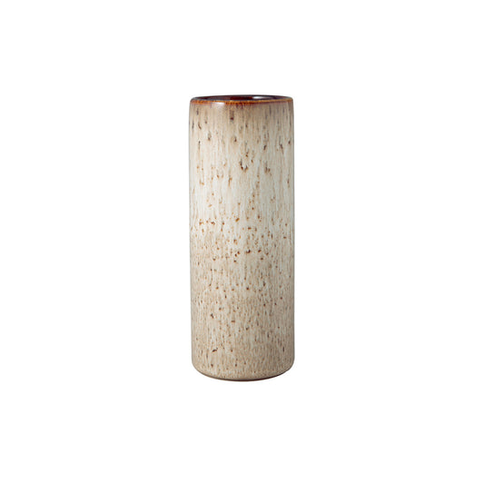 Villeroy & Boch Lave Home Cylinder Vase in Beige