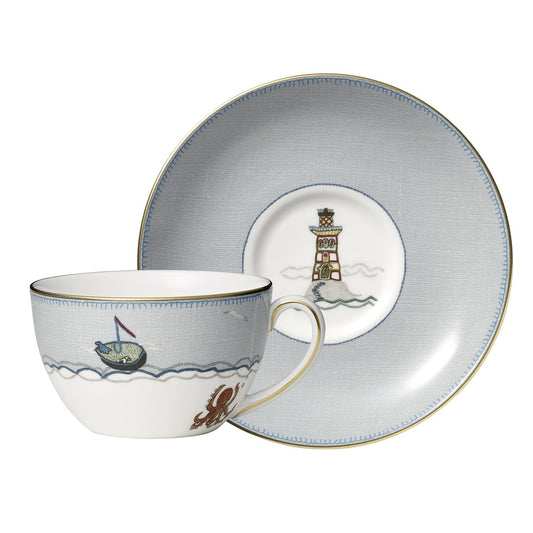 Wedgwood Sailor's Farewell Breakfast Cup and Saucer