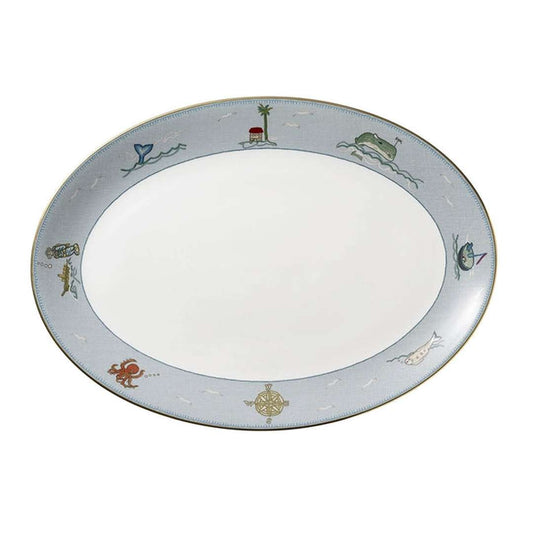 Wedgwood Sailor's Farewell Oval Platter 35cm