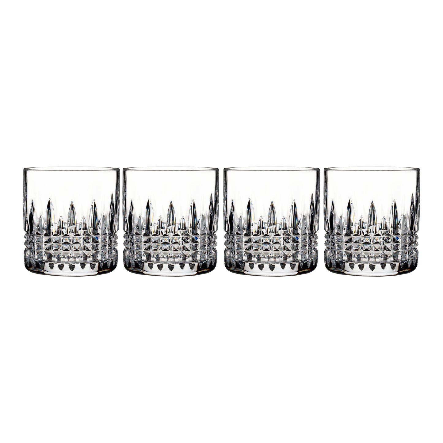Waterford Lismore Connoisseur Diamond Straight Sided Tumbler, Set of 4