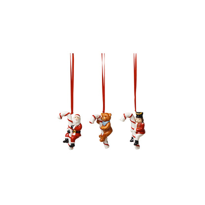 Villeroy & Boch Nostalgic Ornaments Candy Cane 3 Piece Set