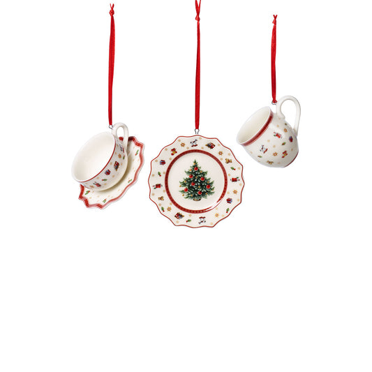 Villeroy & Boch Toy's Delight Decoration Ornaments Tableware 3 Piece Set