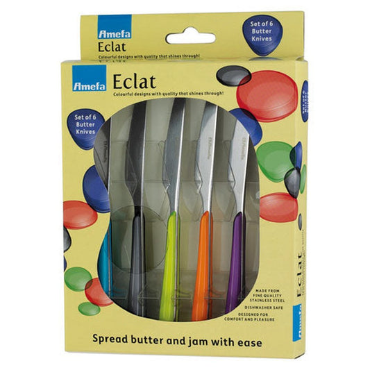Eclat - 6 Butter Knives by Amefa