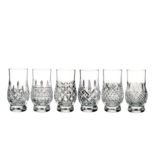 Waterford Lismore Connoisseur Heritage Footed Tasting Tumbler, Set of 6