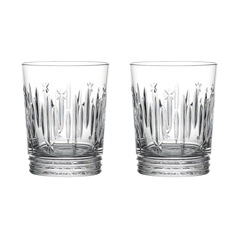 Soldat rulle snesevis Waterford Winter Wonders Midnight Frost Whiskey Glass Set/2 – Kings & Queens