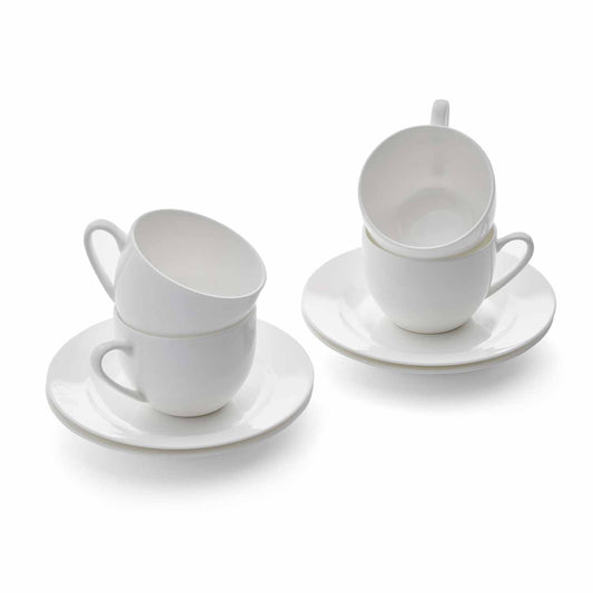 Royal Worcester Serendipity Teacups and Saucers Set of 4