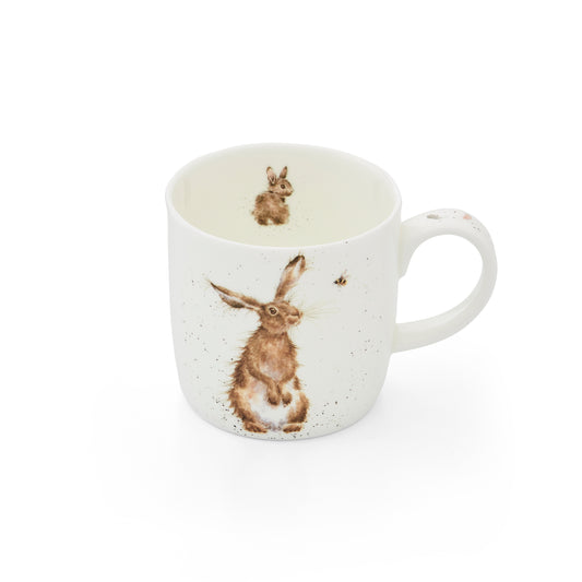 Royal Worcester Wrendale Designs The Hare and the Bee Fine Bone China Mug