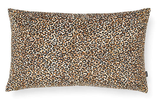 Creatures of Curiosity Rectangular Leopard Print Cushion by Spode