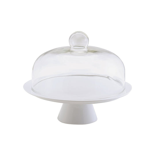BIA Cake Stand with Dome - Complete Set