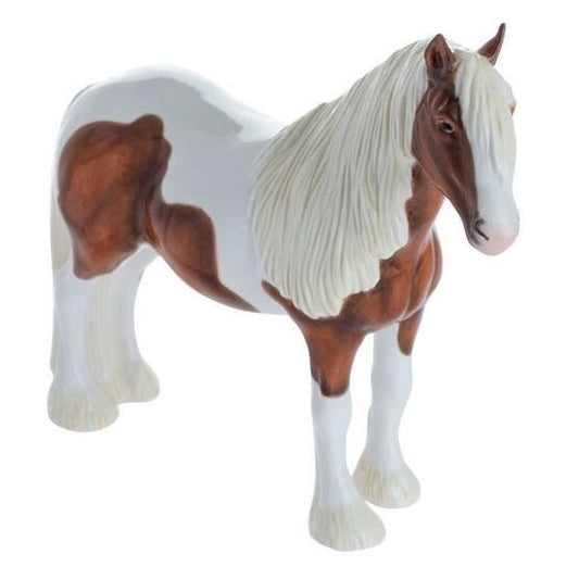 John Beswick Vanner Pony (Skewbald) Figurine