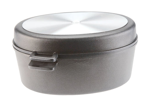 Series 7 - Titan Induction Cast Roaster with Cast Lid - Fixed Handle