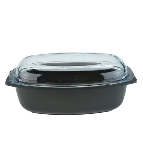 Series 3 - Titanium 2000 Plus Non Stick LIGHT- INDUCTION Roaster with Lid Large - Fixed Handle