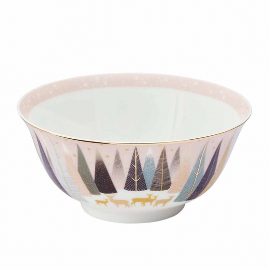Sara Miller Frosted Pines Candy Bowl