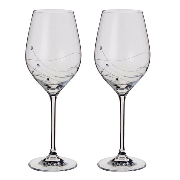 Dartington Glitz Wine Glass, Set of 2