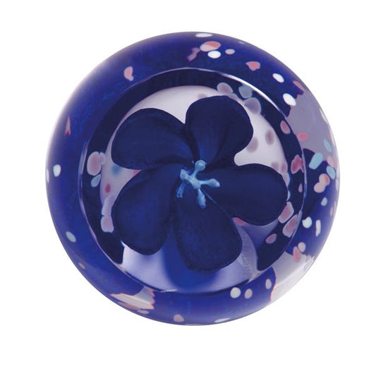 Caithness Glass Blossom - Sapphire