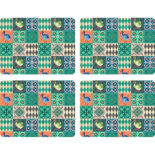 Zanzibar Set of 4 Large Placemats by Pimpernel