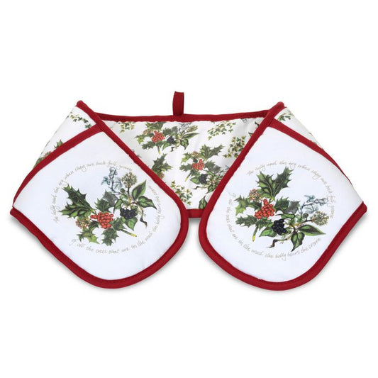 Pimpernel The Holly and The Ivy Double Oven Gloves