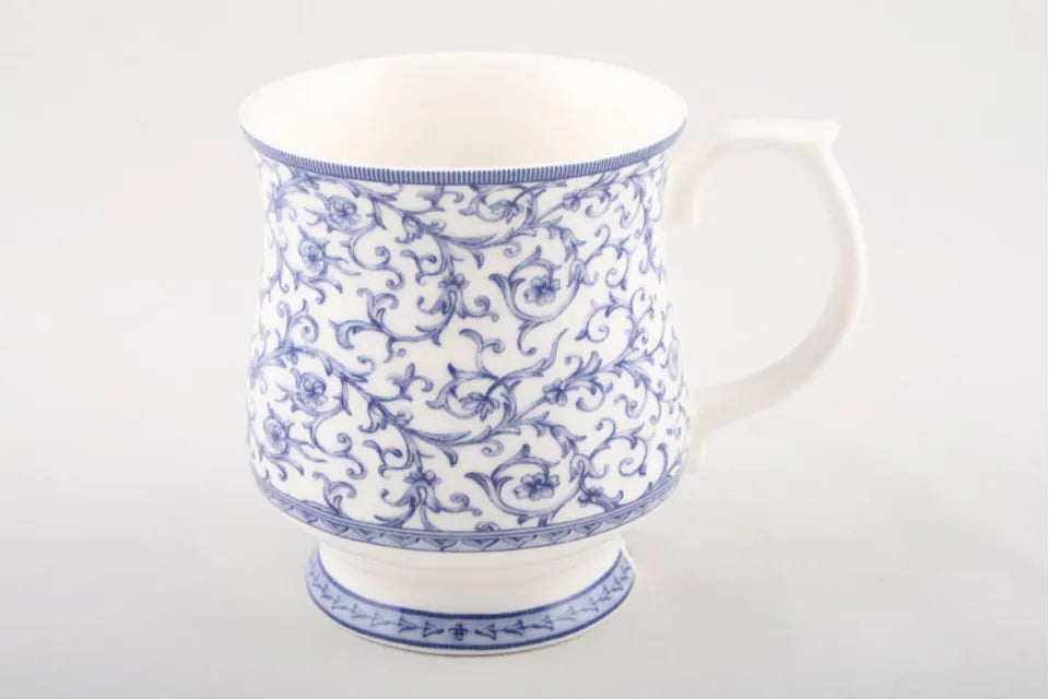 Queens Blue Story Arabesque Mug by Churchill