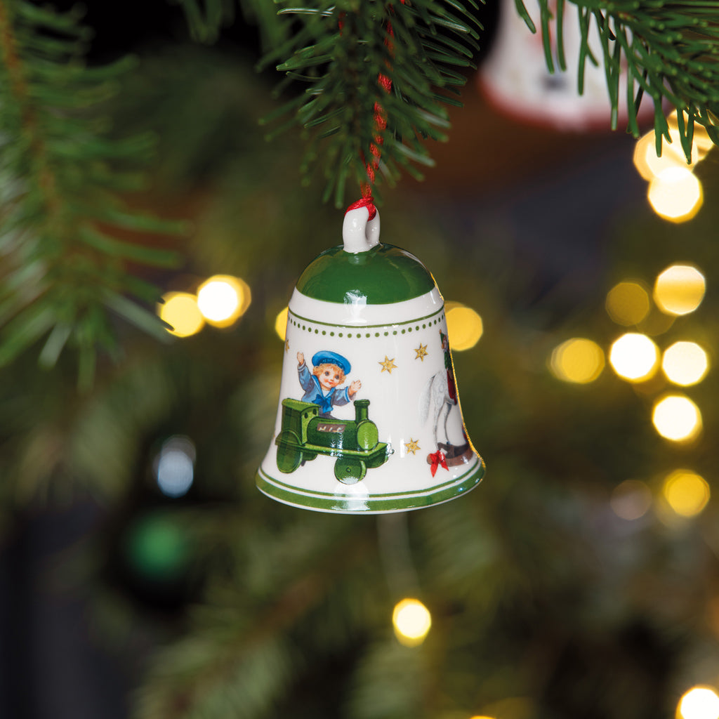 Villeroy & Boch My Christmas Tree Bell Toys, Green
