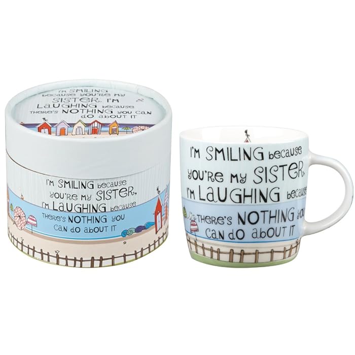 Queens The Good Life Mug in Box - Laughing Sister by Churchill