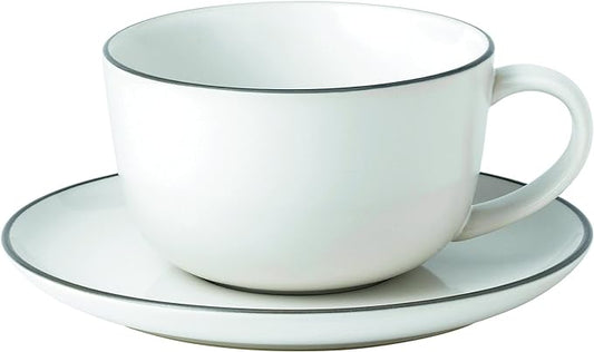 Royal Doulton Gordon Ramsay Bread Street White Breakfast Cup and Saucer