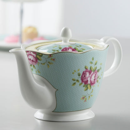 Aynsley Archive Rose Teapot