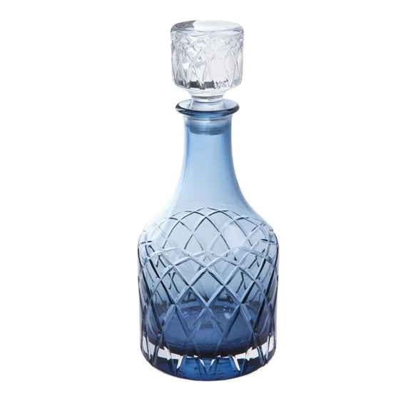 Coloured Crystal Decanter