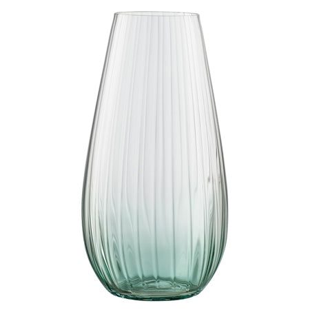 Galway Crystal Erne 12" Vase Aqua