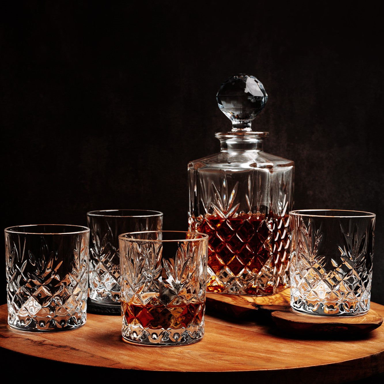 Galway Crystal Renmore Decanter Set