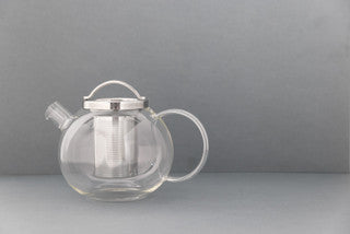 La Cafetière Darjeeling Loose Leaf Glass Teapot with Stainless Steel Infuser