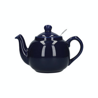 London Pottery Farmhouse 4 Cup Teapot Cobalt Blue