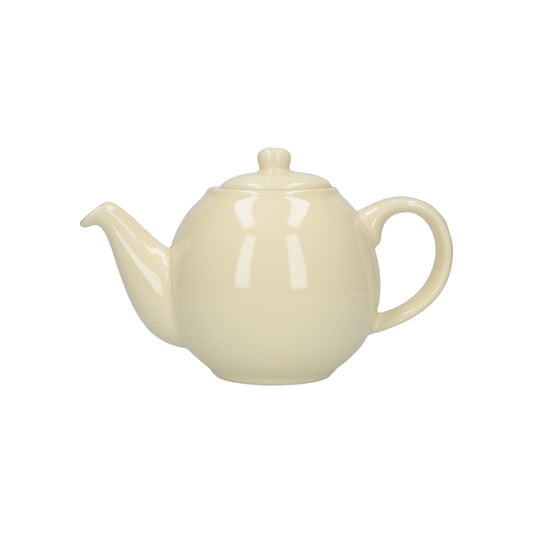 London Pottery Globe 4 Cup Teapot Ivory