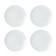Mikasa Chalk 12 Piece Porcelain Dinner Set White