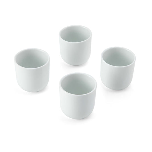 Mikasa Chalk 4pc Porcelain Egg Cup Set 5cm White
