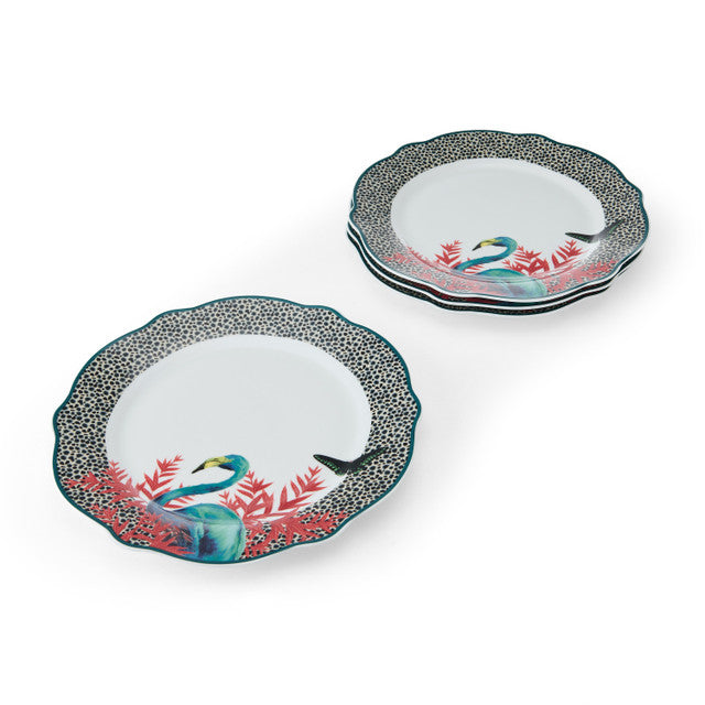 Mikasa x Sarah Arnett Porcelain Dinner Plates Set of 4 27cm