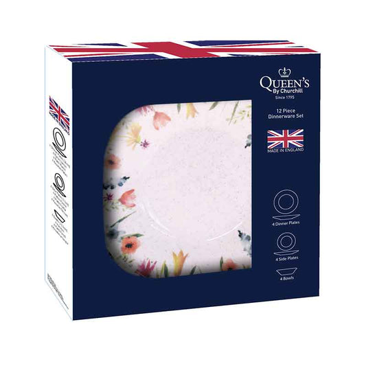Queen's by Churchill Aquarelle 12pc Dinnerware Set