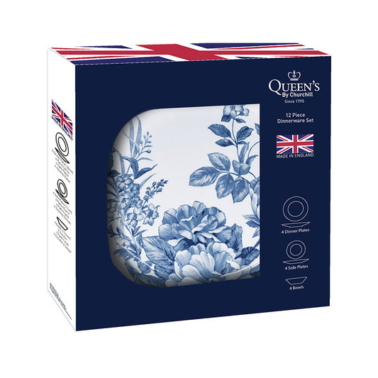 Queen's by Churchill Spring Flourish 12pc Dinnerware Set