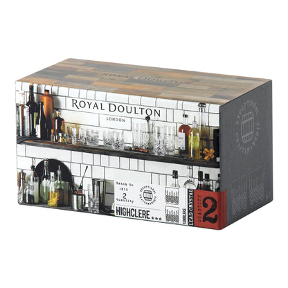 Royal Doulton Highclere Tumbler Glass (Set of 2)