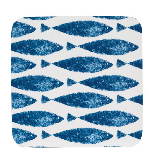 Queens Sieni Fishie Coasters - Set of 6 by Churchill